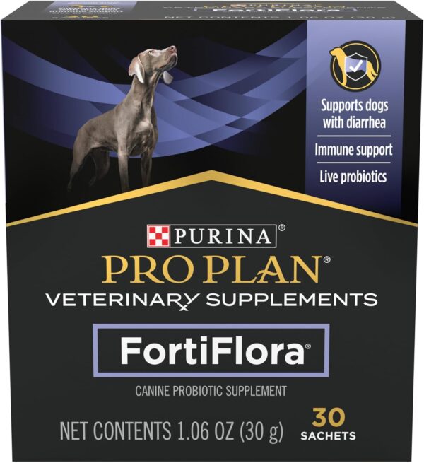 Purina Pro Plan Veterinary Supplements FortiFlora Dog Probiotic Supplement