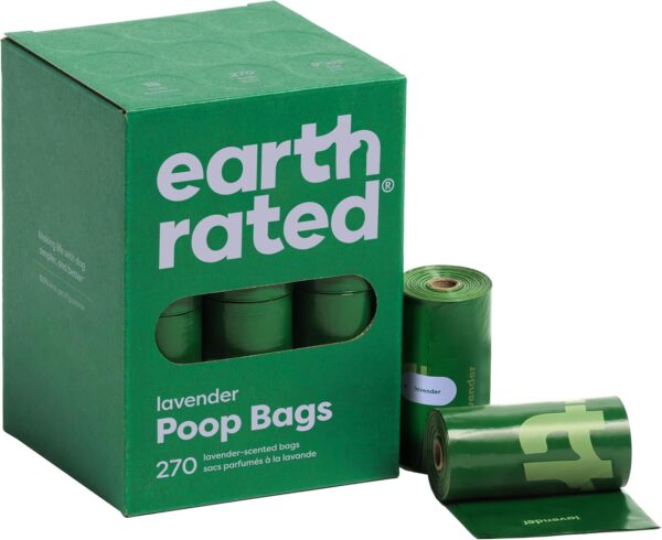 Earth Rated Poop Bags for Dogs, Guaranteed Leak Proof and Extra Thick Waste Bag Refill Rolls