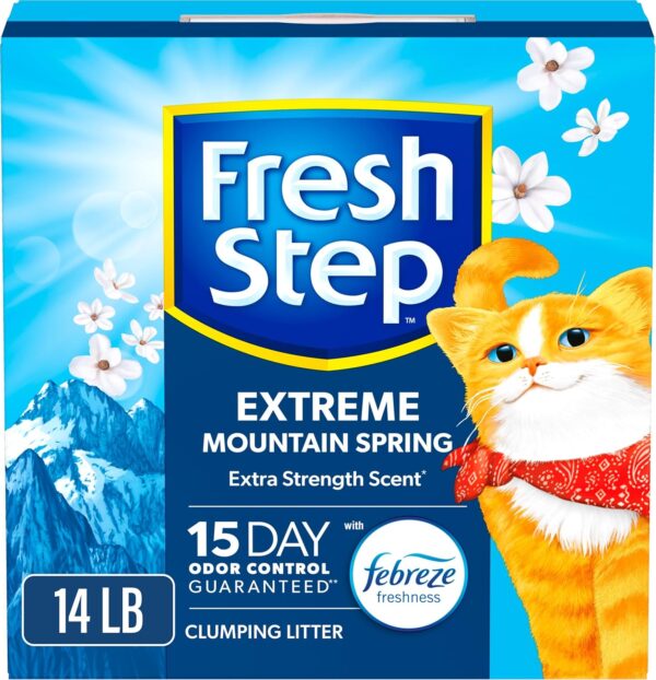 Fresh Step Extreme Clumping Litter With Febreze Freshness